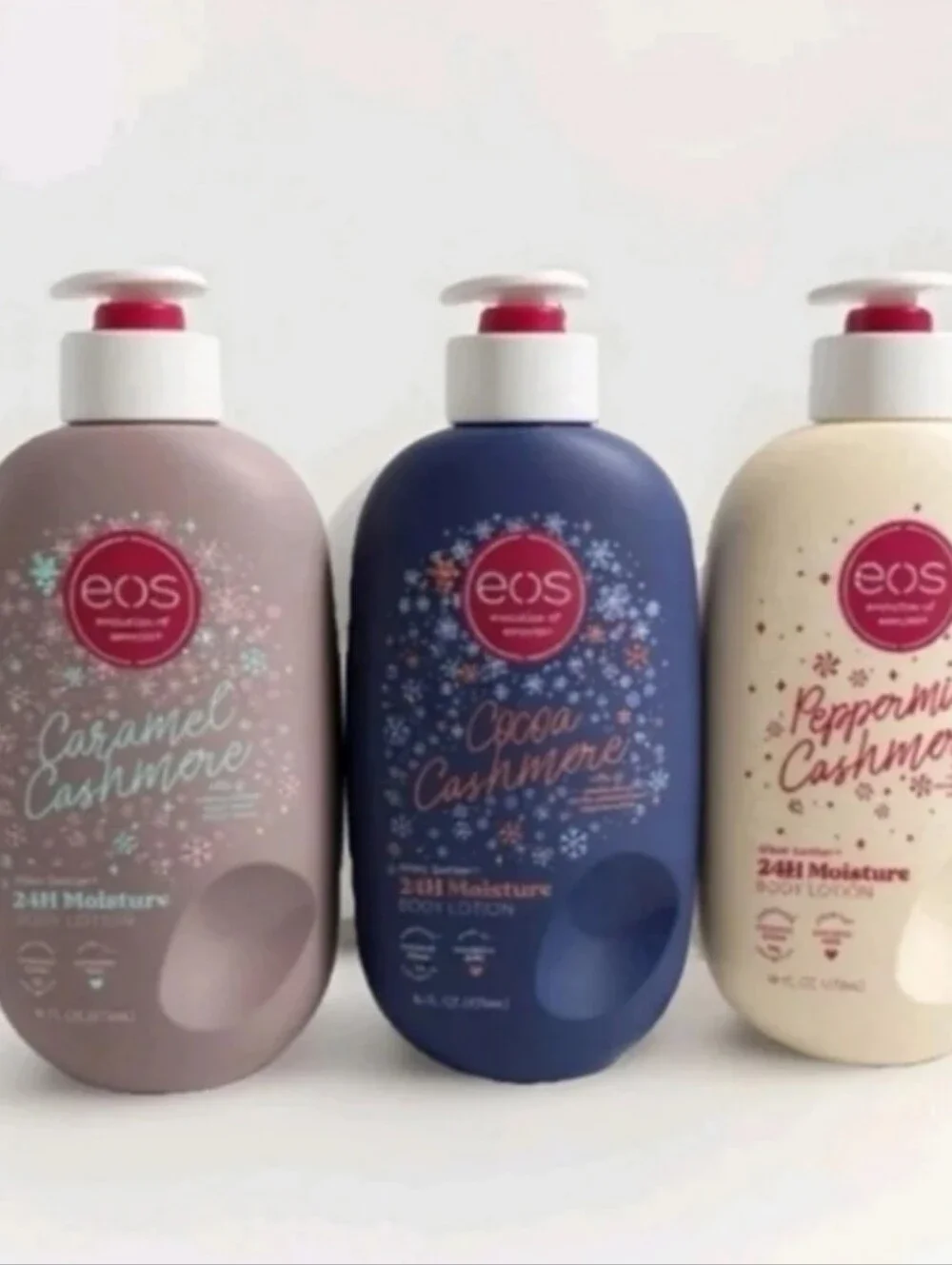 NEW EOS Holiday & Pumpkin Chai Lotion Bundle 4pc Limited Edition